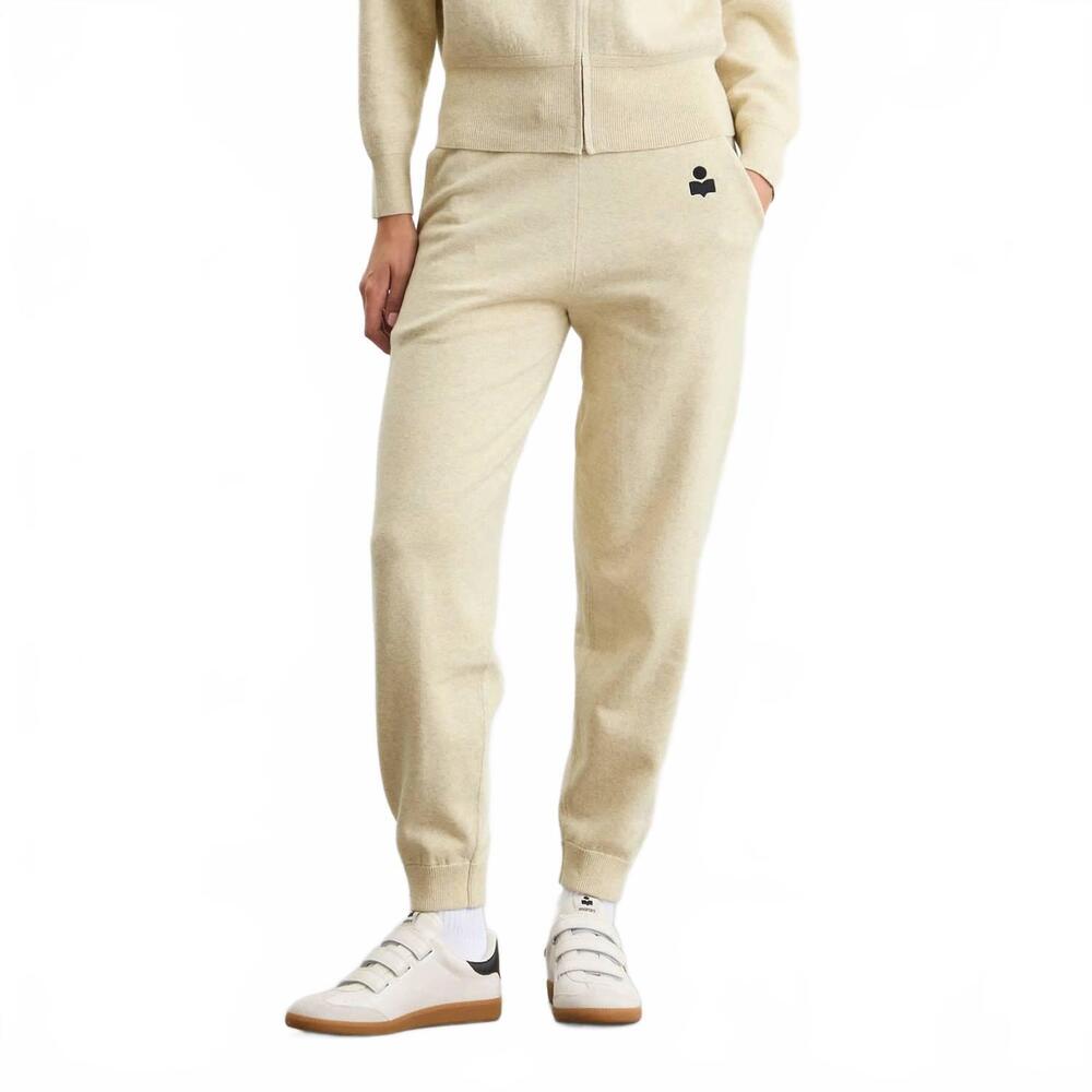 NEW ISABEL MARANT kira joggers in light grey